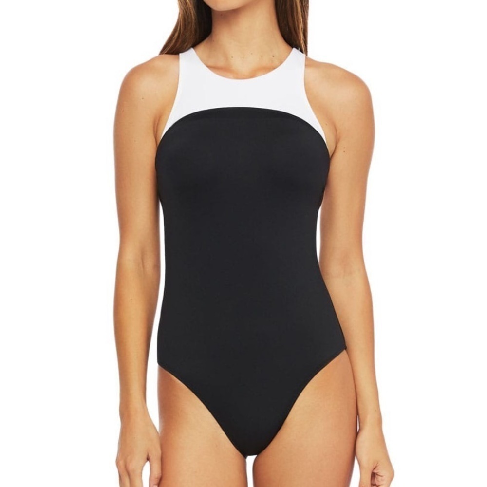 LAUREN Ralph Lauren Bel Aire One Piece Swimsuit